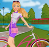 Barbie prend son vélo