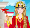 Barbie chez les pompiers