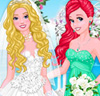 Les princesses au mariage de Barbie