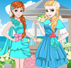 Elsa et Anna à un mariage