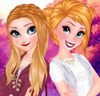 Anna et Elsa - Tenues d'automne