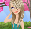 Maquillage printemps fleuri