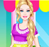 Barbie et les fleurs