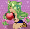 Habille la fille-chat