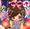 Habille une Kokeshi