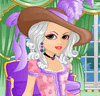 Maquillage facial de princesse